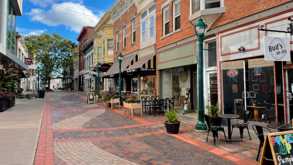 Image of Jay Street in Schenectady.