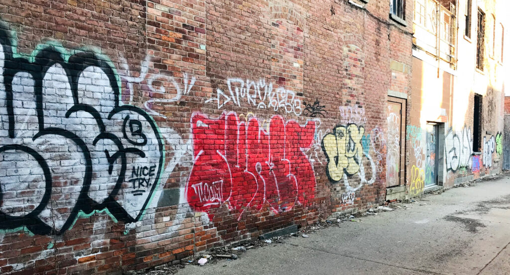 Troy NY Graffitti